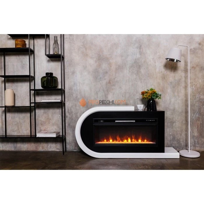 Портал Royal Flame Basel 60 L - Белый с черным