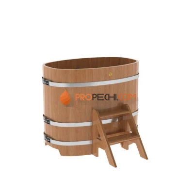 Купель BentWood овальная из натурального дуба 0,76х1,16