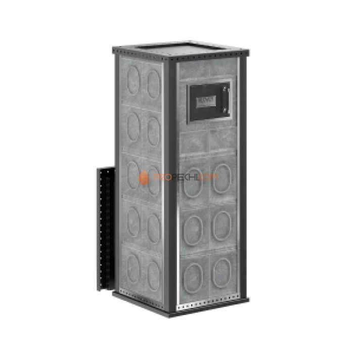 Дровяная печь для бани Klover RT 35-RV ( Талькомагнезит, Design 07 )