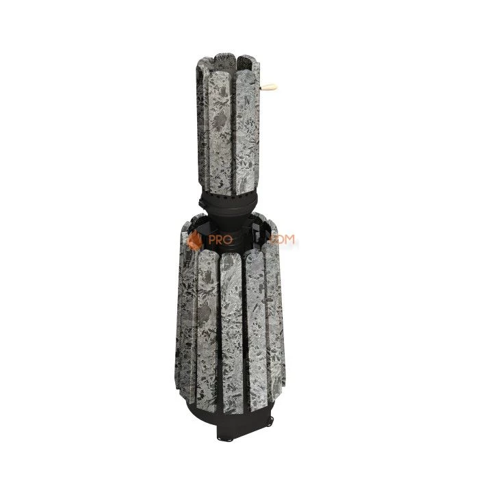 Дровяная печь для бани Grill’D Cometa 180 Vega Long Window Max, Stone (Серпентинит)
