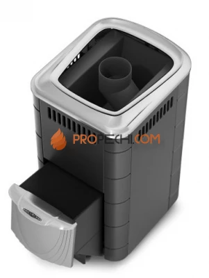 Печь для бани TMF Тунгуска 2017 Inox ДН антрацит