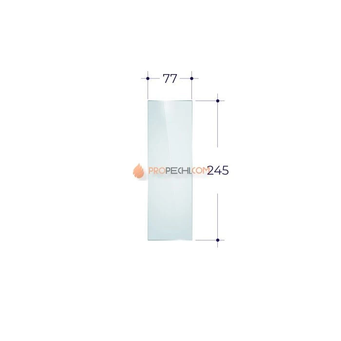 Стекло Везувий KZ-14 (77x245)