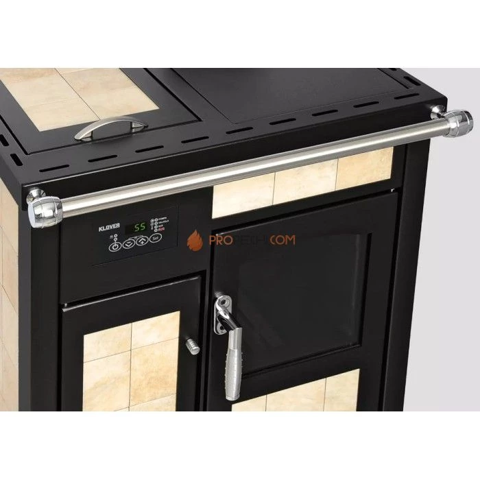 Отопительно-варочная печь Klover Термокухня (rosso madrid)