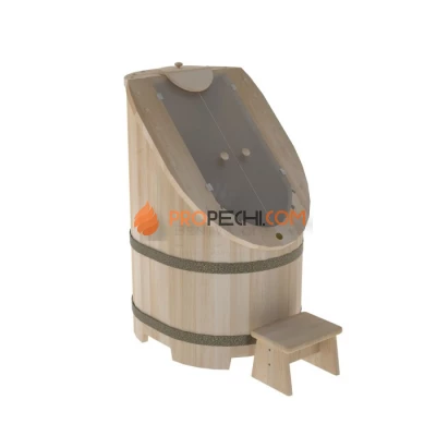 Фитобочка BentWood из кедра со стеклом Премиум Натуральный