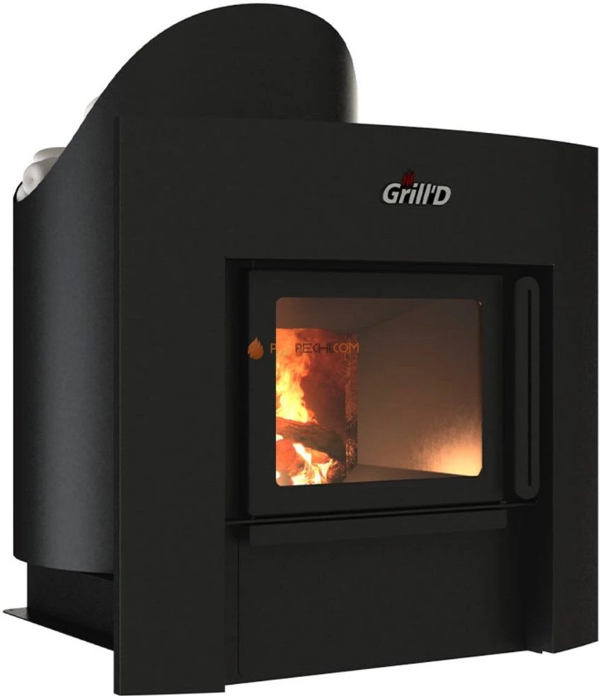 Банная печь Grill'D Aurora 160 Window (дверца со стеклом)