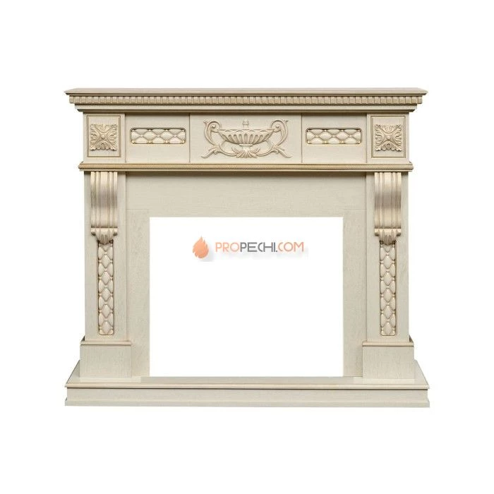 Каминокомплект Dimplex Corsica - Слоновая кость с патиной с очагом Symphony 26 inch DF2624L-INT