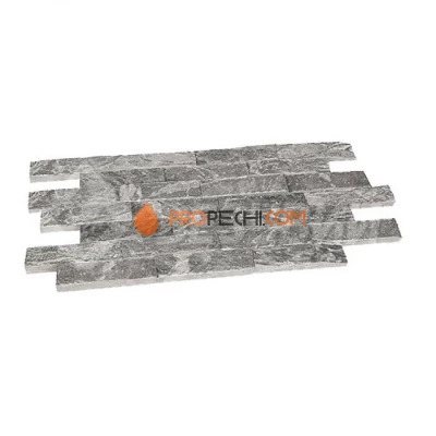 Плитка облицовочная Везувий рваный камень талькохлорит 200Х50Х20мм