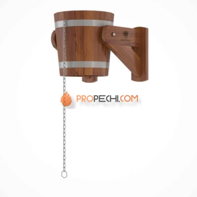 Обливное устройство BentWood из мореной лиственницы 12 литров