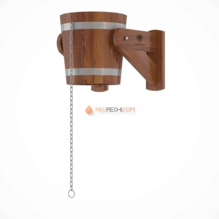 Обливное устройство BentWood из мореной лиственницы 12 литров