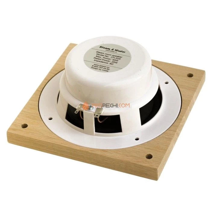 Комплект акустической системы встраиваемый SW-Sensor-1 Black (одна колонка Wood, квадрат)