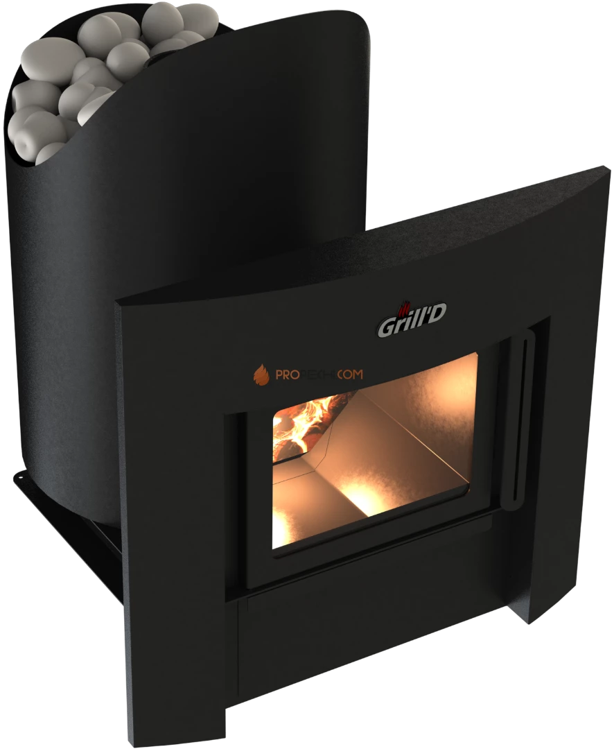 Банная печь Grill'D Aurora 160 Window (дверца со стеклом)