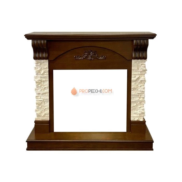 Каминокомплект Dimplex Prague - Темный дуб/Сланец бежевый с очагом Symphony 26 inch DF2624L-INT
