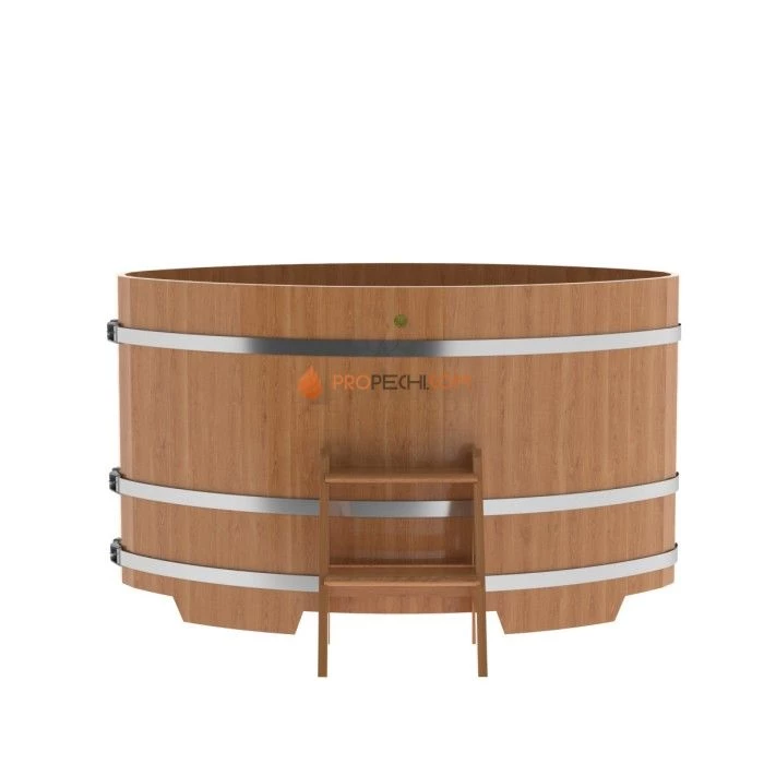 Купель BentWood овальная из натурального дуба 1,02х1,68