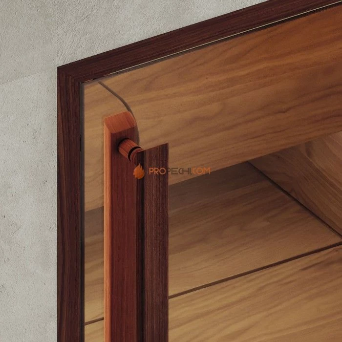 Дверь для хамама DoorWood АРТ Wood 50 Сатин, 2000x700 мм