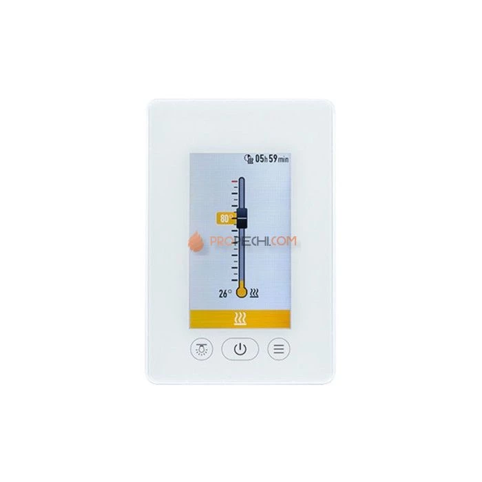 Пульт управления Fasel touchline 5000 DESIGN TOUCH (сауна) Белый