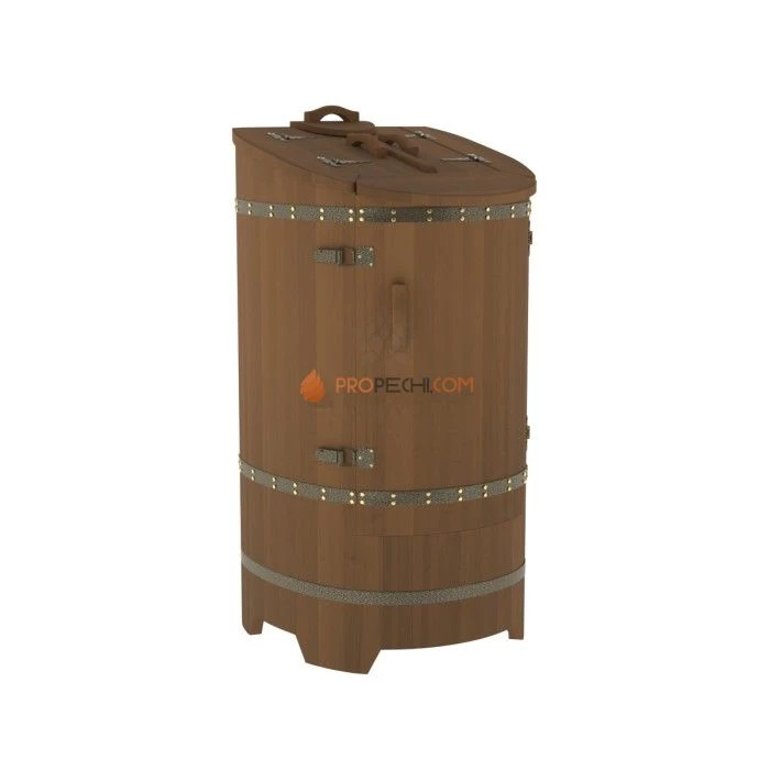 Фитобочка BentWood из кедра со скосом Премиум Орех