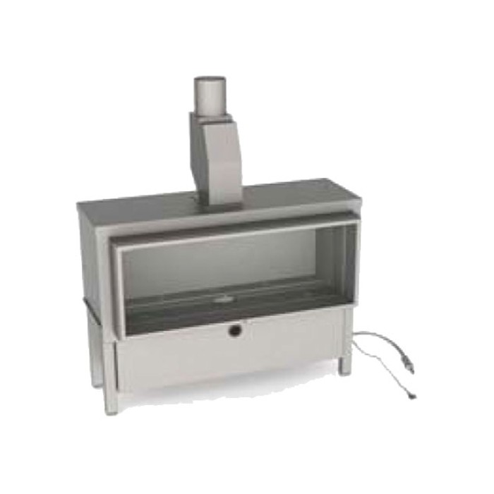 Газовая топка Vero Design Gala Стандарт (2000x400 мм) D180/250 мм, горелка Line burner