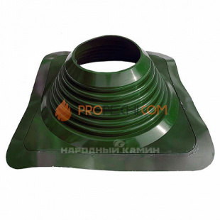 Проходка кровли PRO №17 зелёная угловая