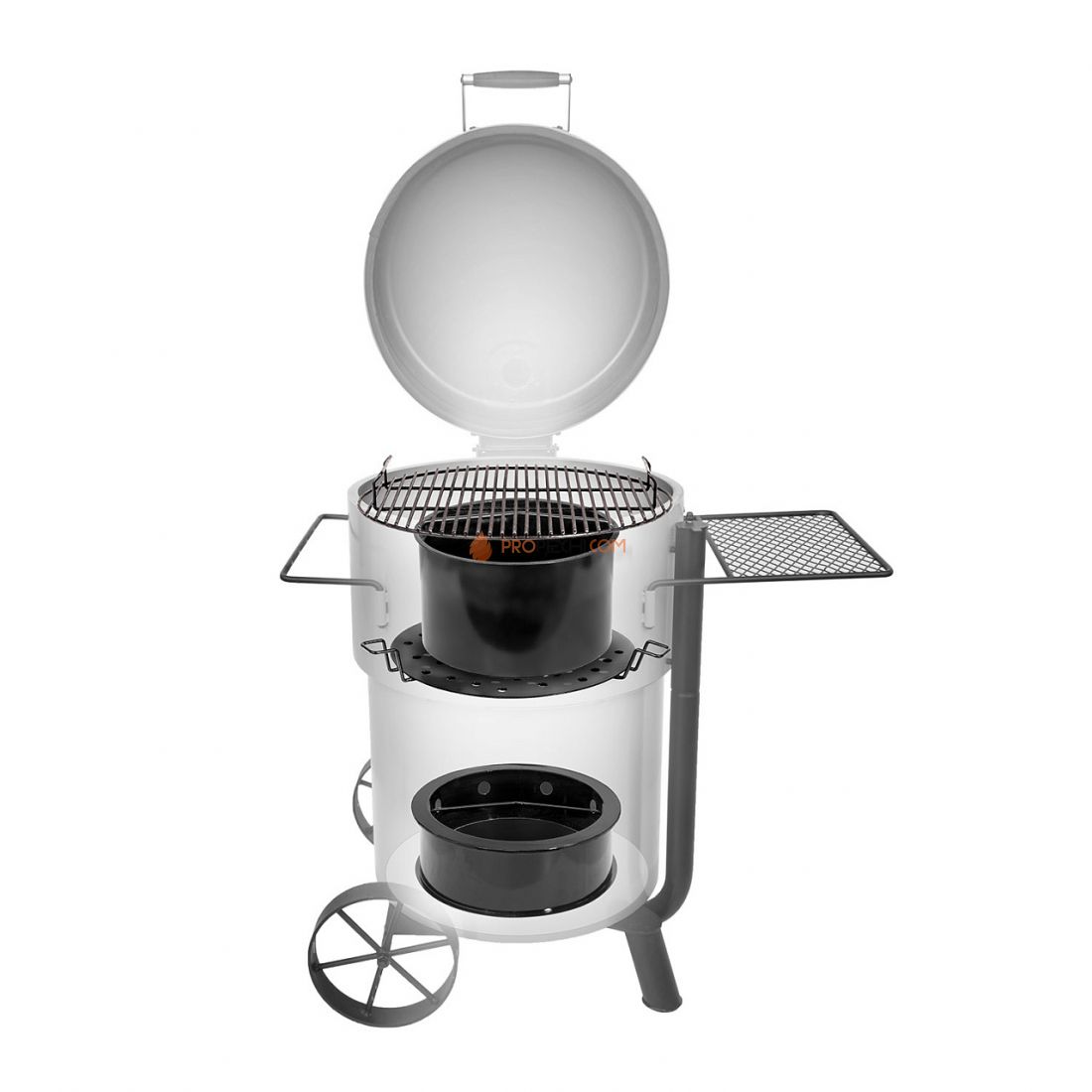 Коптильня Oklahoma Joe's Drum Bronco Pro