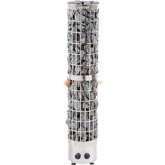 Электрическая печь Harvia Cilindro PC66 Steel (со встроенным пультом)