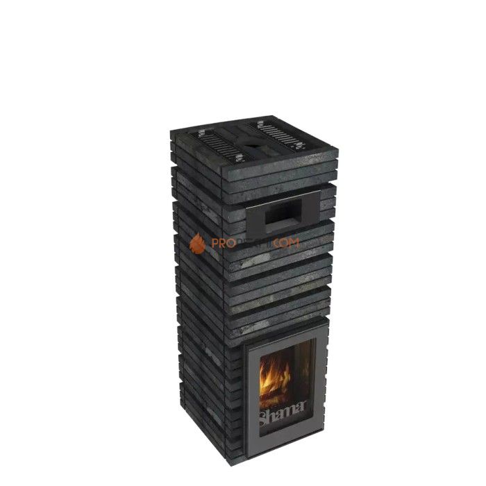 Дровяная банная печь Grill’D Shaman Short (2 каменки)