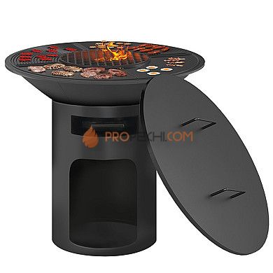 Чугунный гриль Везувий Fantastic Grill Ø 1000 "От Шефа" 