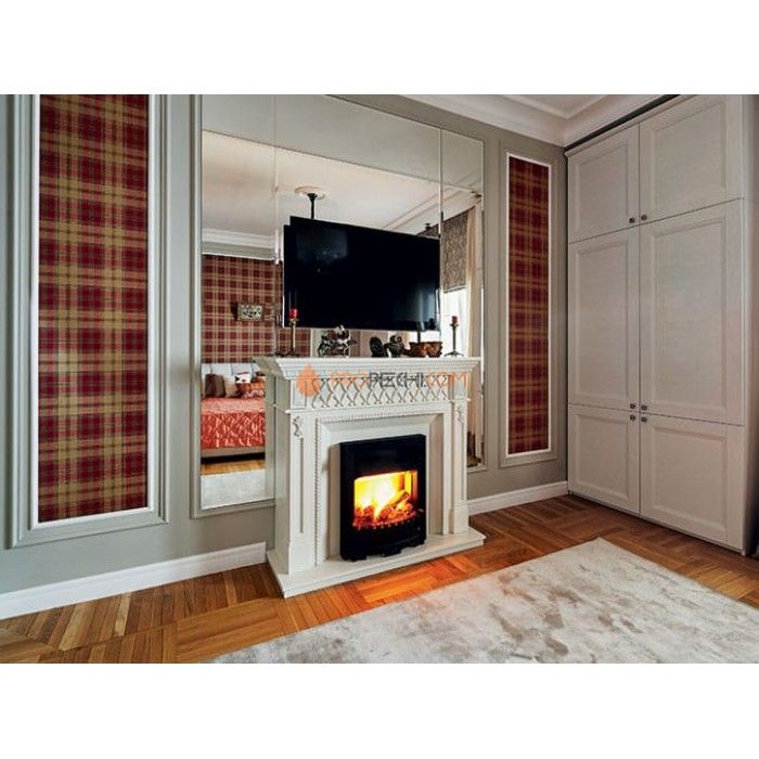 Каминокомплект Dimplex Alexandria - Махагон коричневый антик с очагом Cavendish