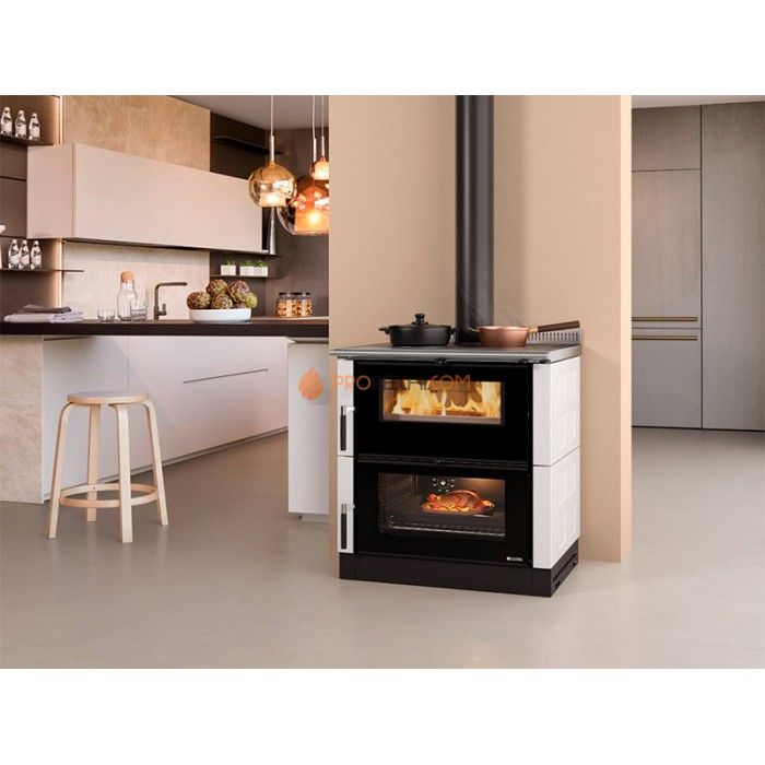 Печь-камин La Nordica Verona XXL Maiolica Bianco Infinity