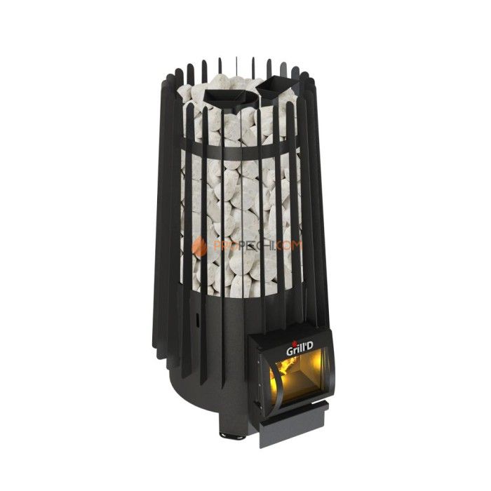 Дровяная банная печь Grill’D Cometa 180 Vega Short Pro