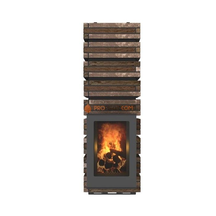 Дровяная банная печь Grill’D Shaman Long (2 каменки)