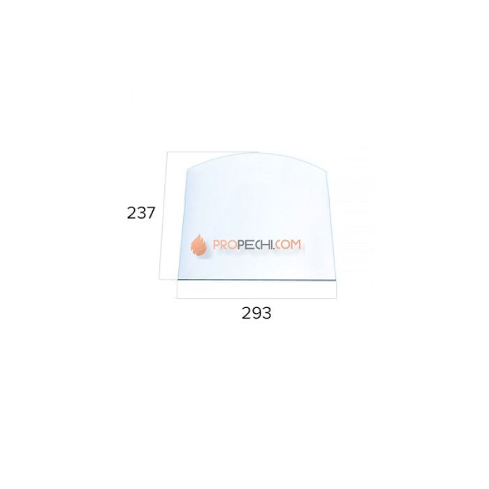 Стекло для дверцы Везувий 280 (0,237х0,293)