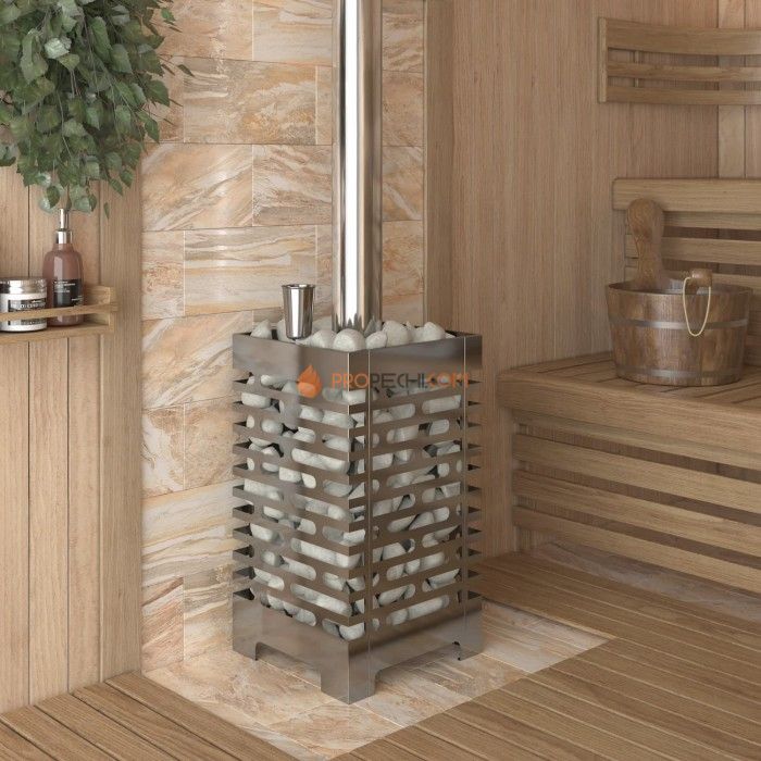 Дровяная печь для бани ASTON 16 INOX