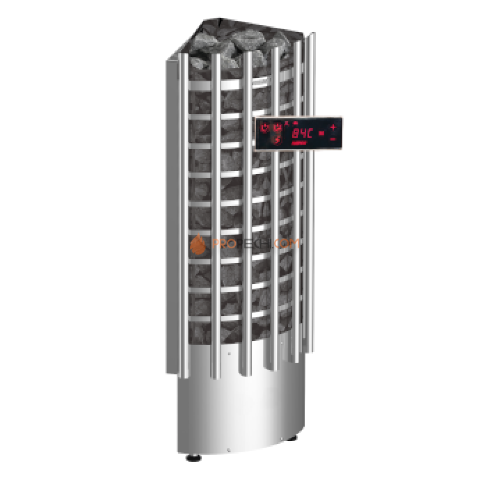 Электрическая печь Harvia Glow Corner TRC70EE (с выносным пультом в комплекте)