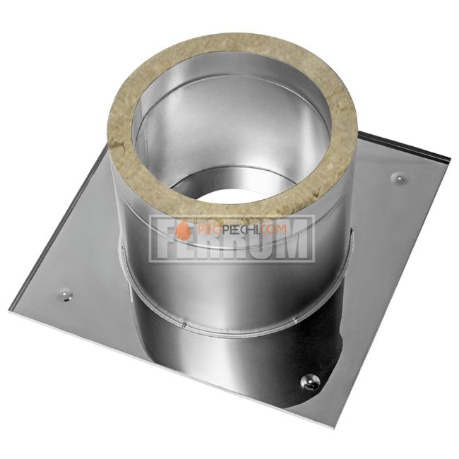 Потолочно проходной узел (430/0,5 мм + термо) max t=450°C Ø210