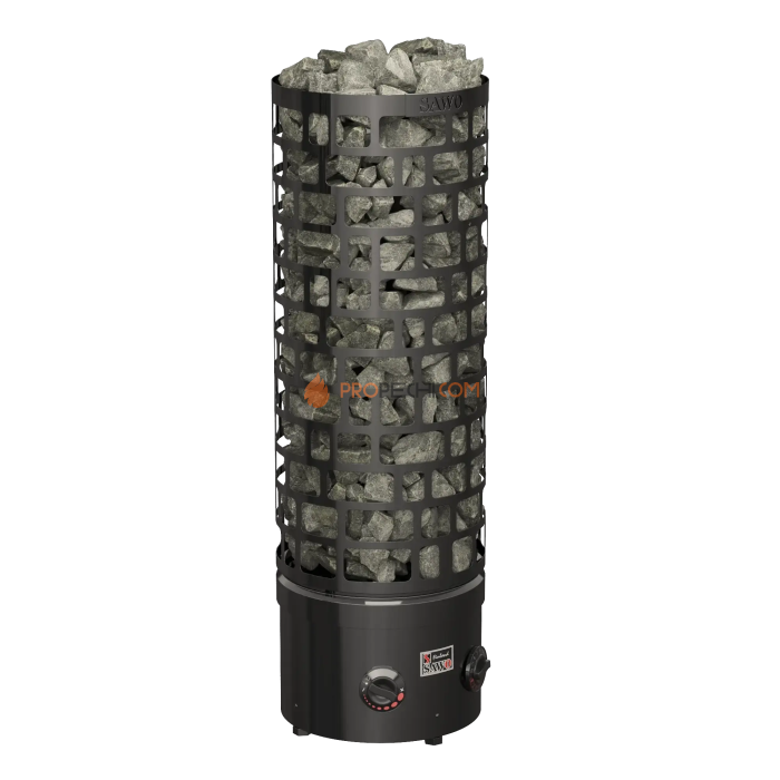 Электрическая печь SAWO ARIES ARI3-90NB-BL-P-C 9 кВт (со встроенным пультом), черная