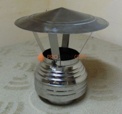 Зонт с юбкой D=120\220 Sвнутр.=0.5 aisi 321-нерж. ФлюГранд