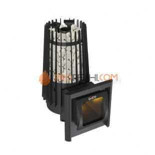 Дровяная банная печь Grill’D Cometa 180 Vega Long Window Max Pro