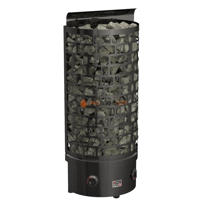 Электрическая печь SAWO ARIES ARI3-75NB-WL-BL-P-C 7.5 кВт (со встроенным пультом), черная