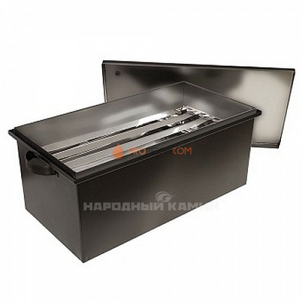 Коптильня BLACK малая (250х300х400)