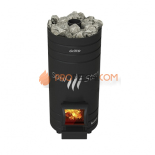 Дровяная печь для бани Grill’D Bochka 160A Short