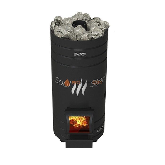 Дровяная печь для бани Grill’D Bochka 160A Short