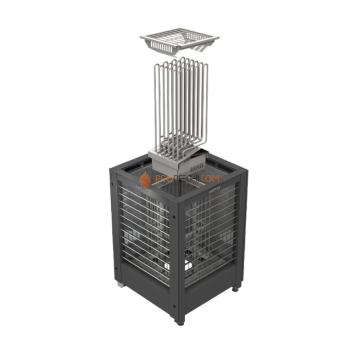 Электрическая печь Harvia Modulo MDS160G Steel (без пульта)