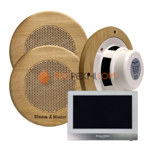 Комплект акустической системы SW-R3 SOUND SAUNA (три колонки, круг)