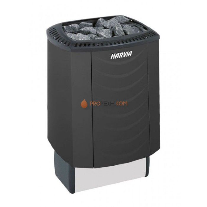 Электрическая печь Harvia Sound M45 E Black (без пульта)