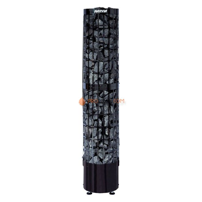 Электрическая печь Harvia Cilindro PC66E Black Steel (без пульта)