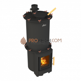Дровяная печь для бани Grill’D Denisov Short