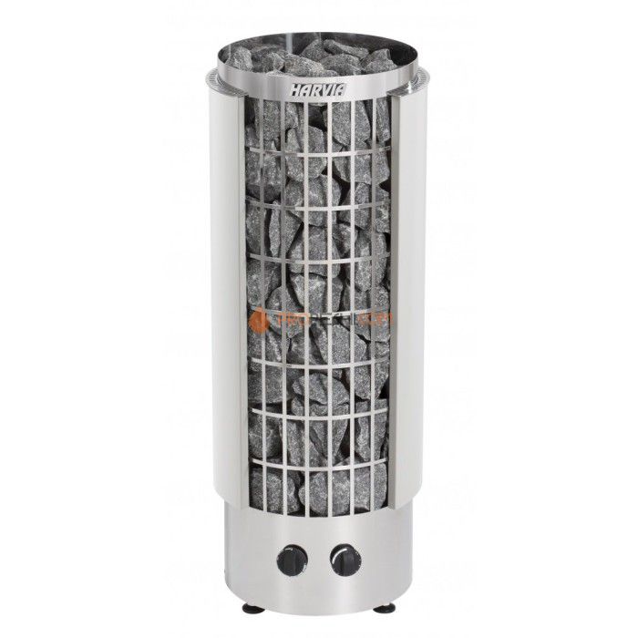 Электрическая печь Harvia Cilindro PC70Н White (со встроенным пультом)