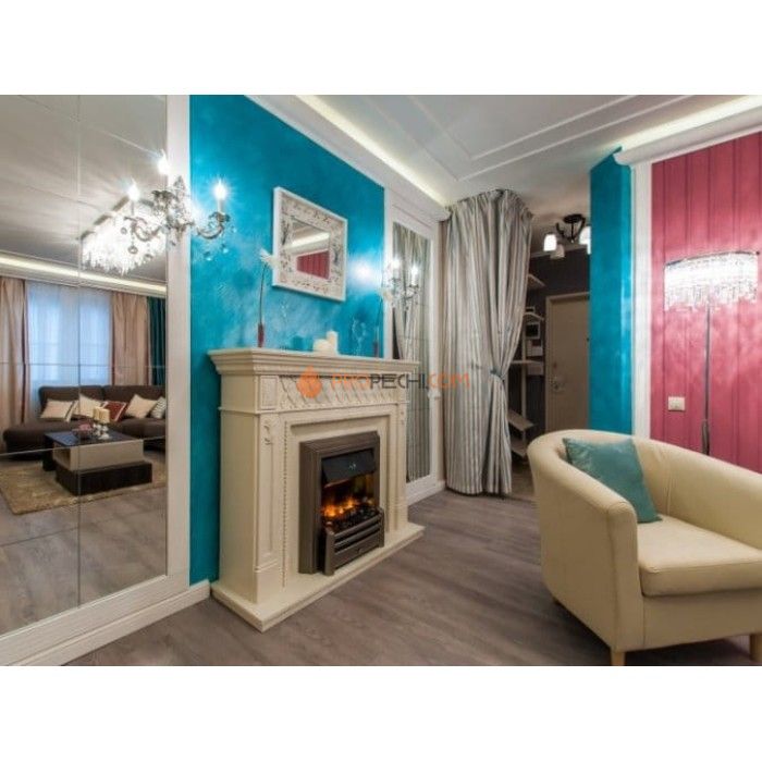 Каминокомплект Dimplex Alexandria - Махагон коричневый антик с очагом Cavendish