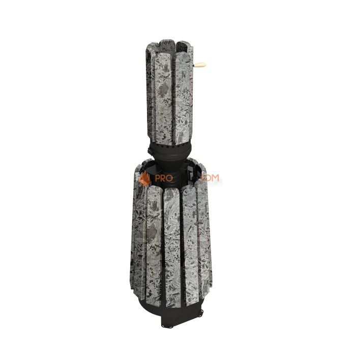 Дровяная печь для бани Grill’D Cometa 180 Vega Short Window Max, Stone (Серпентинит)